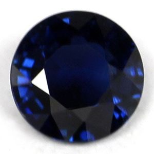 SAPPHIRE FACETED 0.93ct BLUE Deep Blue EC MADAGASCAR HEATED