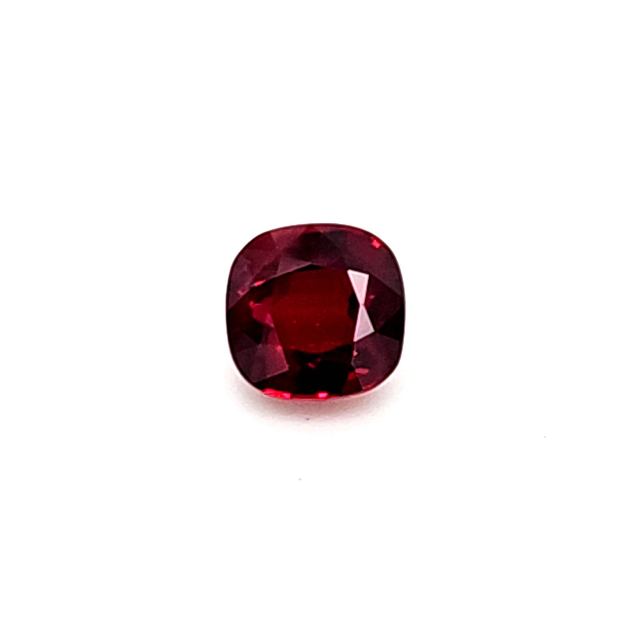 RUBY FACETED 2.99ct RED Red EC MOZAMBIQUE HEATED
