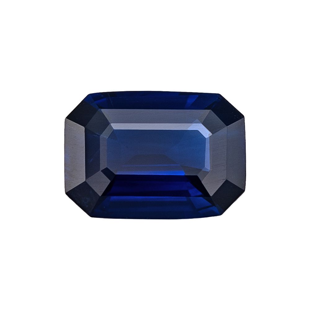 SAPPHIRE FACETED 0.86ct BLUE SI MADAGASCAR HEATED