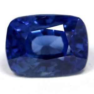 Szafir 1,43 ct, niebieski, szlif cushion