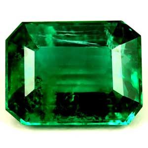 Szmaragd 2,14 ct, zielony, szlif szmaragdowy