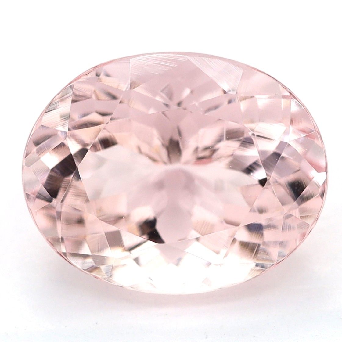 Morganit 2,59 ct, różowy, szlif owalny