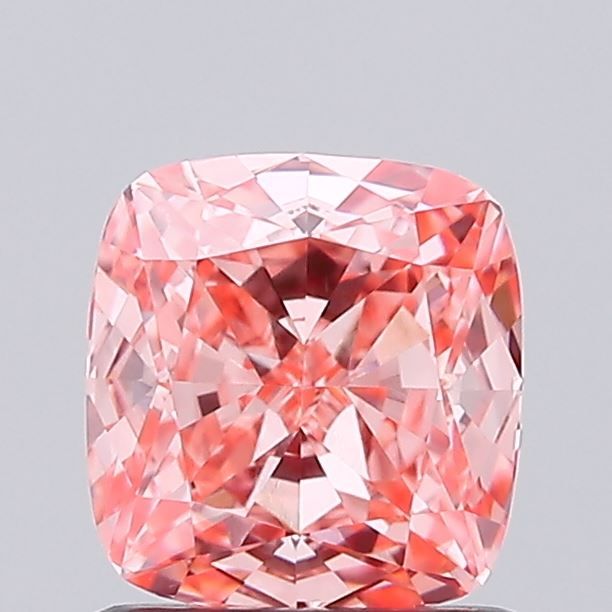 1.03 CT Fancy Vivid Pink CUSHION MODIFIED