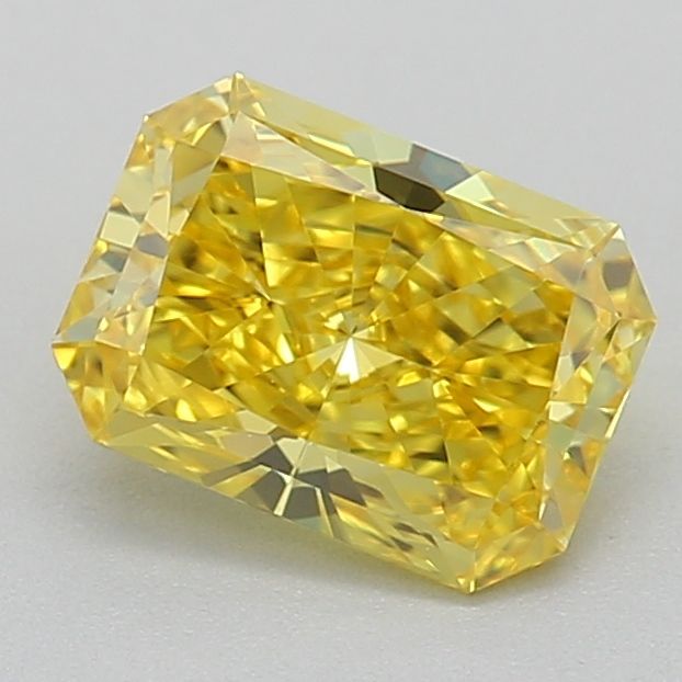 0.57 CT Fancy Vivid Yellow RADIANT