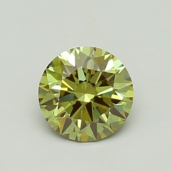 1.01 CT Fancy Vivid Green ROUND
