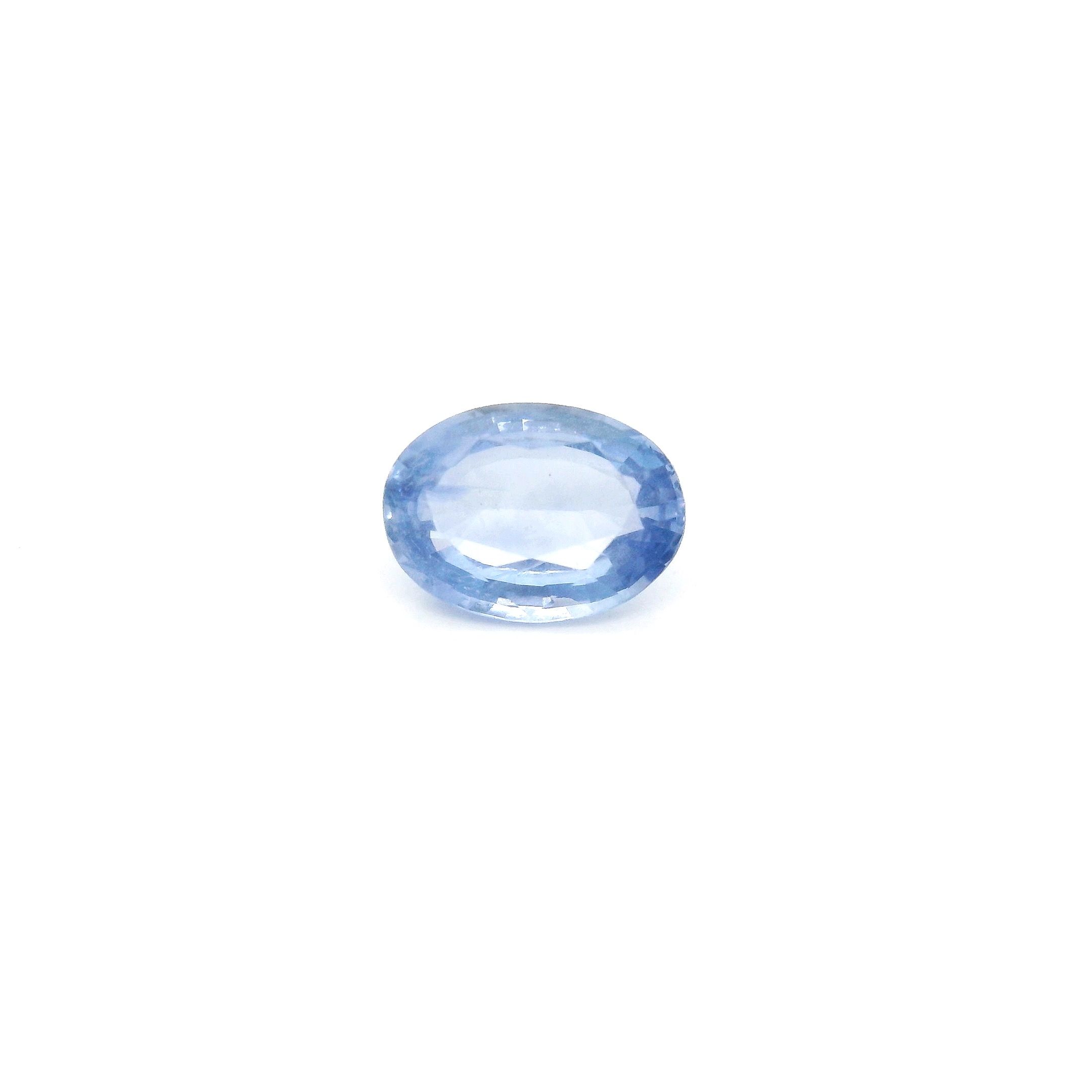 Szafir 1,06 ct, niebieski, szlif owalny