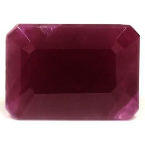 Rubin 8,04 ct, czerwony, szlif szmaragdowy