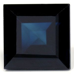 Szafir 2,53 ct, niebieski, szlif kwadratowy