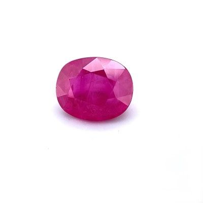 RUBY FACETED 4.18ct RED Red EC THAILAND HEATED