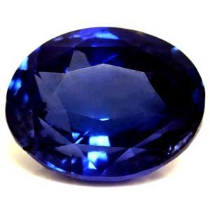 Szafir 1,53 ct, niebieski, szlif owalny