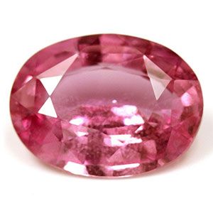 Szafir 3,04 ct, różowy, szlif owalny