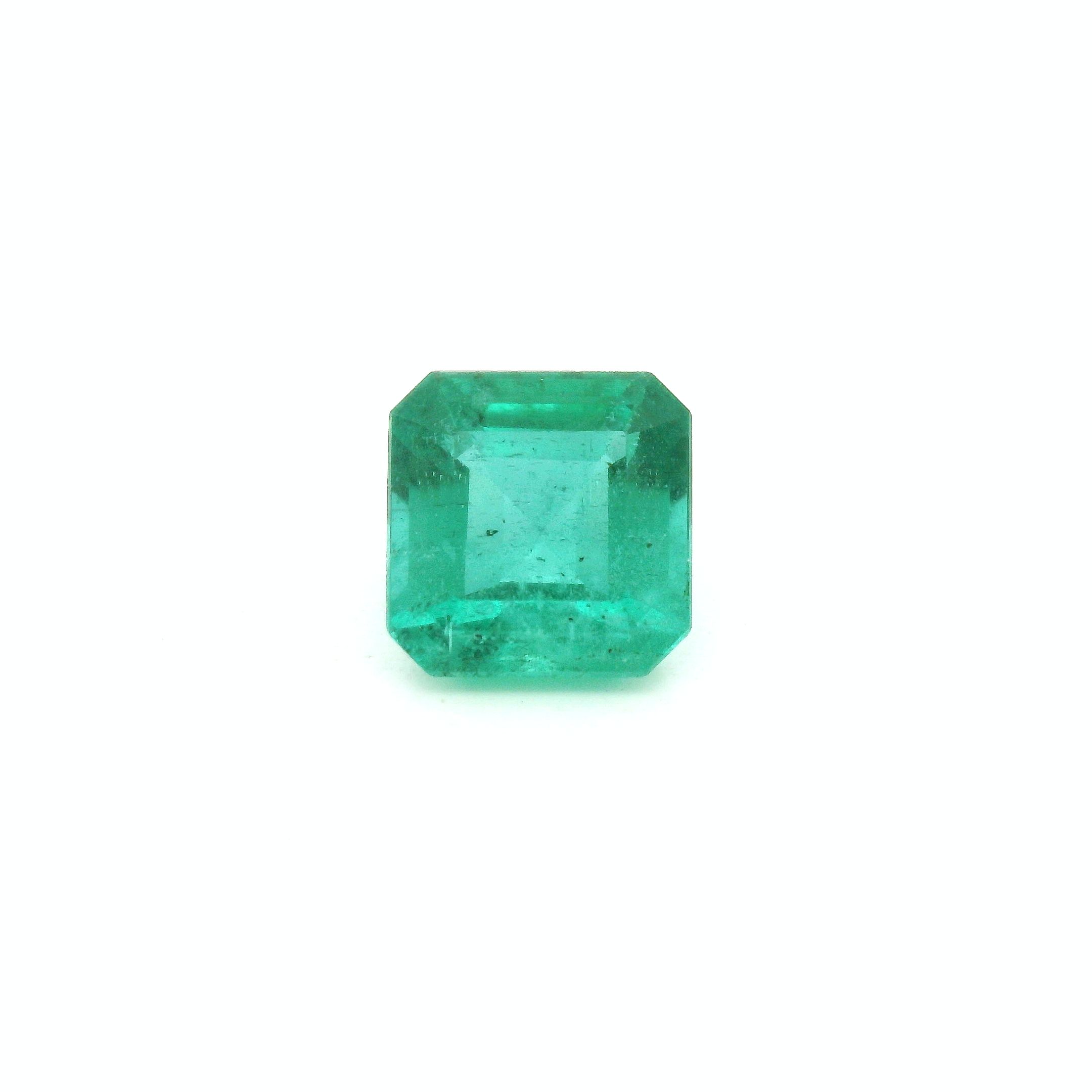 1.62 ct Octagonal Emerald