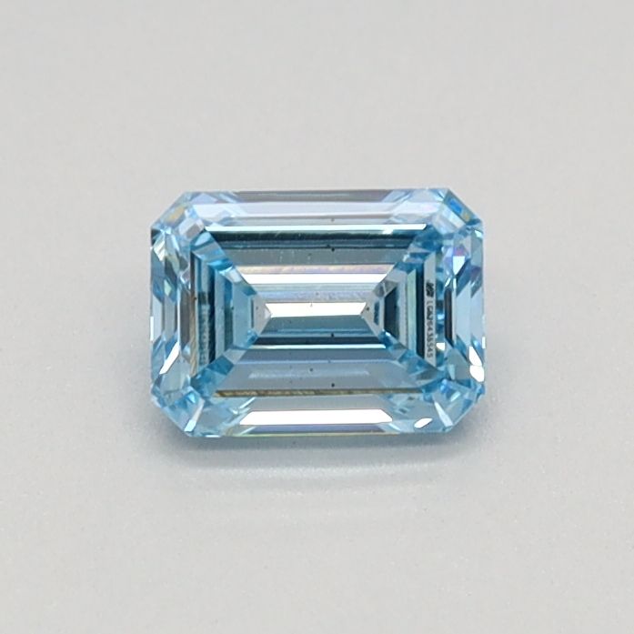 0.35 CT Fancy Intense Blue EMERALD