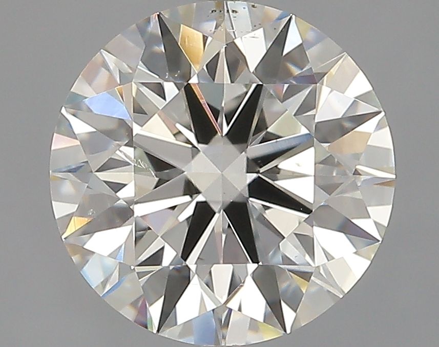 ROUND 2.57 Ct  J SI2 EX EX NON