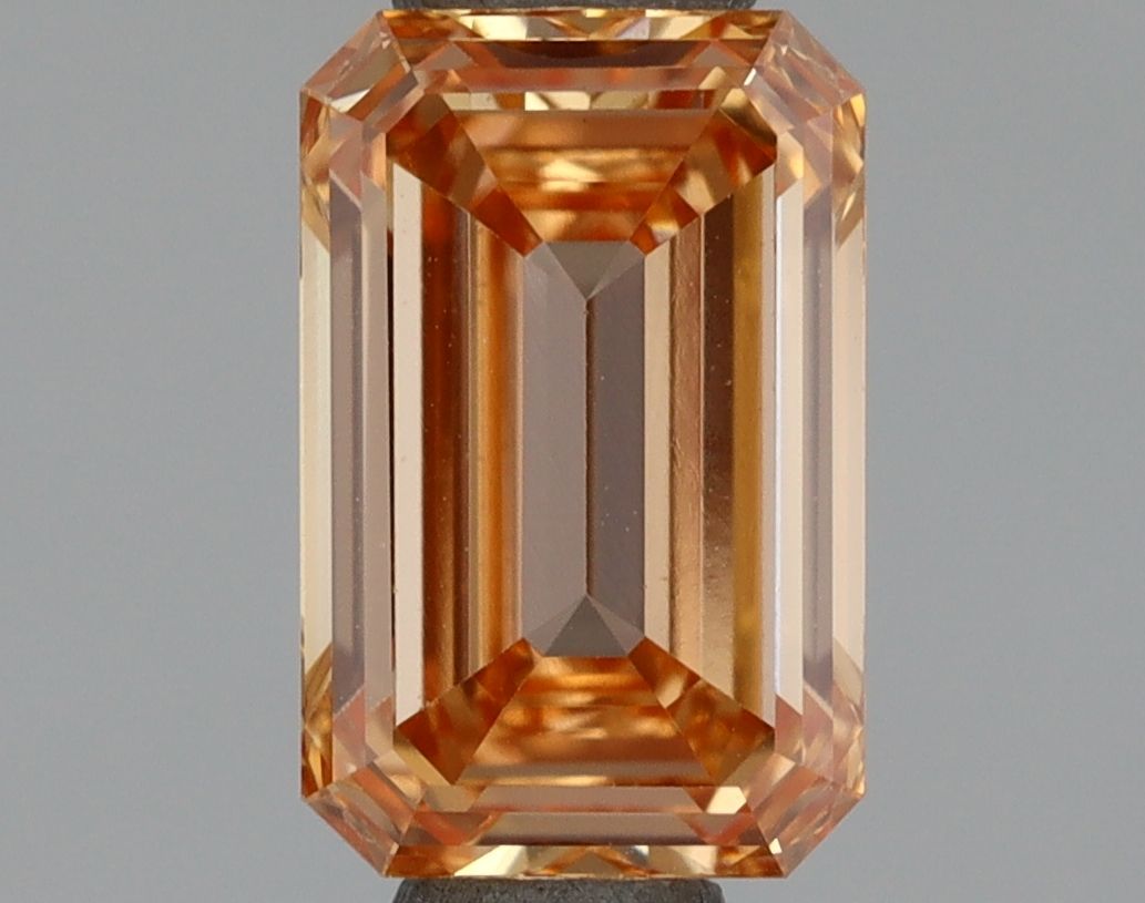 1.01 CT Fancy Vivid Orange EMERALD