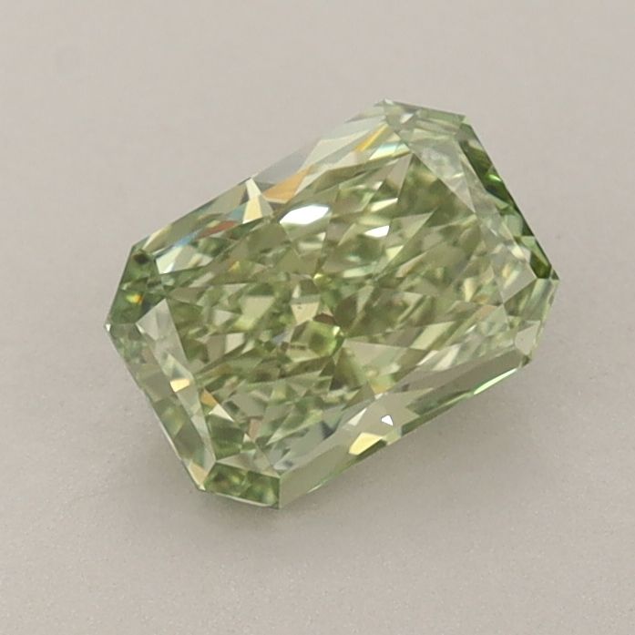0.84 CT Fancy Vivid Green RADIANT
