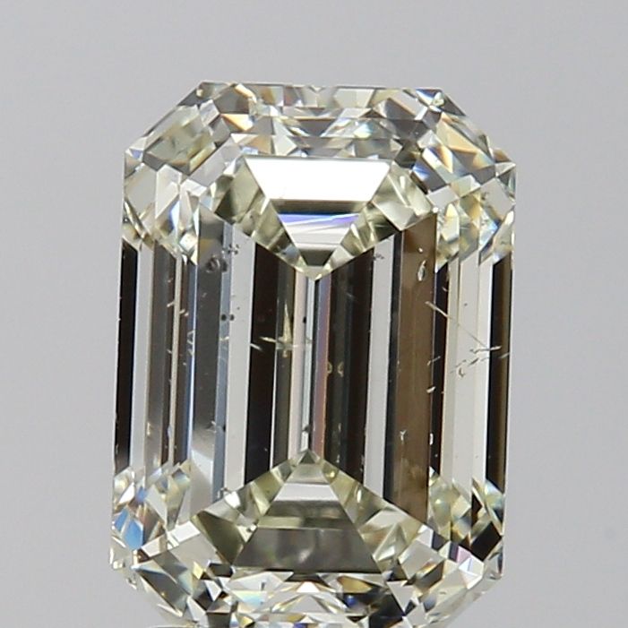 Prírodný diamant emerald, SI2, L,... Prírodný diamant emerald, SI2, L,...