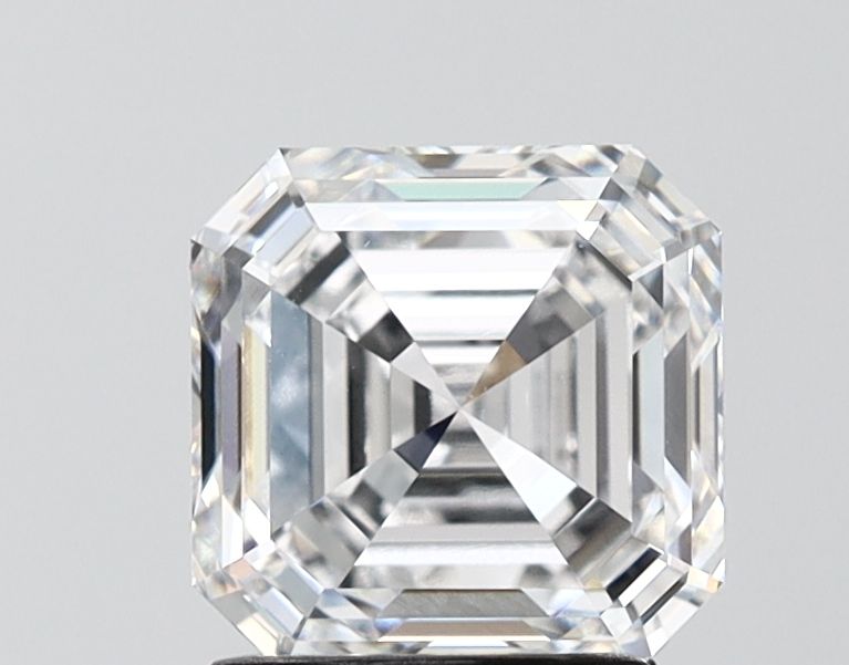 2.10 Carati D VVS2 Asscher Laboratorio Diamante