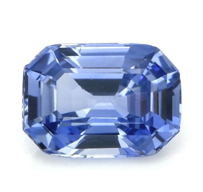 SAPPHIRE FACETED 1.53ct BLUE Blue EC SRILANKA HEATED