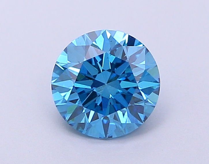 0.65 CT Fancy Blue ROUND