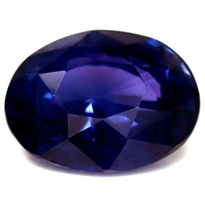 SAPPHIRE FACETED 2.55ct PURPLE Vivid Purple EC SRILANKA HEATED