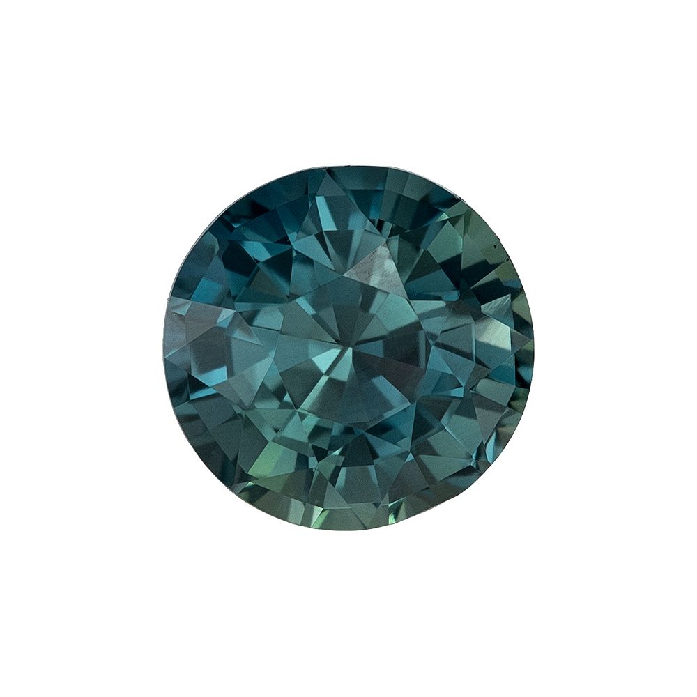 SAPPHIRE FACETED 1.59ct TEAL SI MADAGASCAR NONE