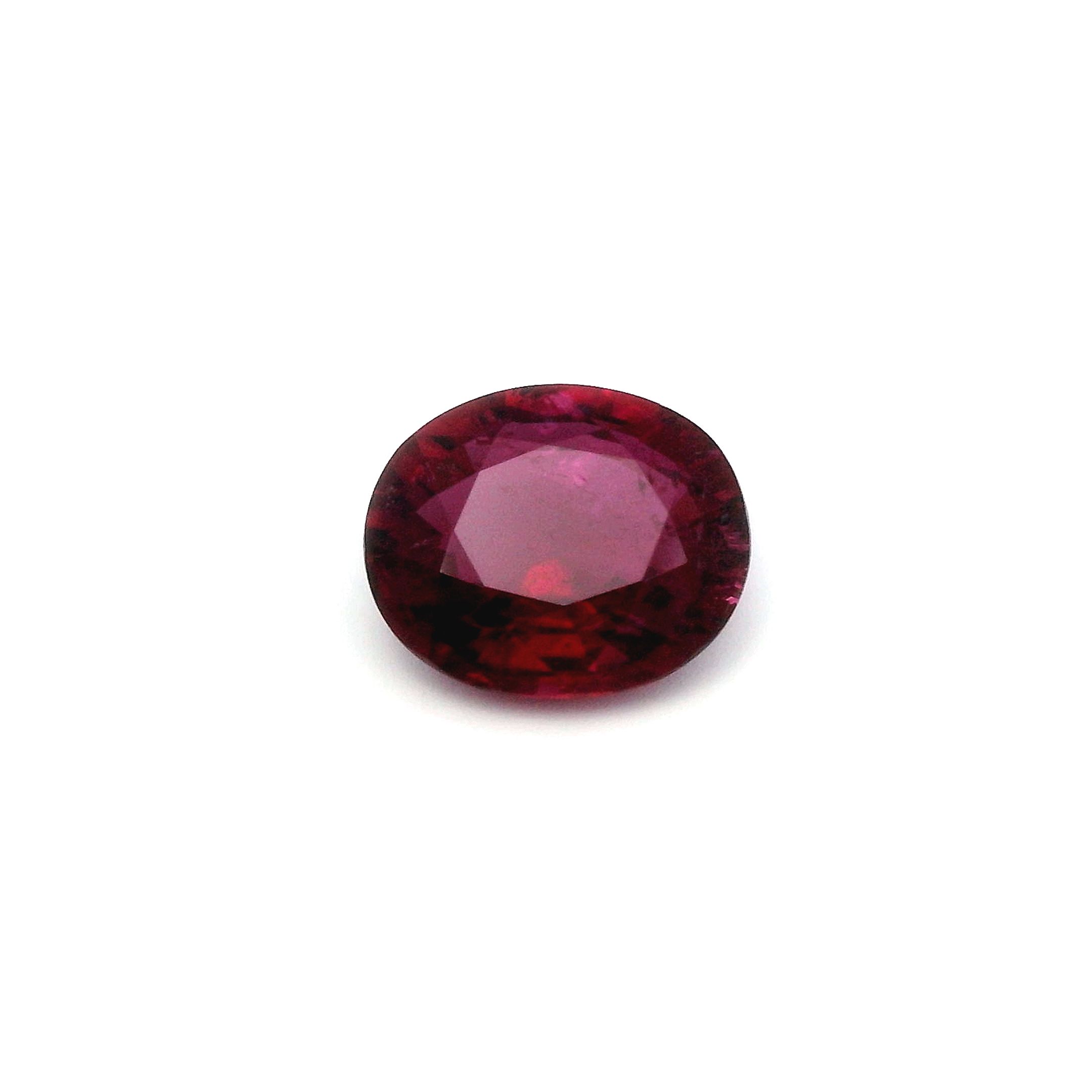 4.09 ct Oval Tourmaline