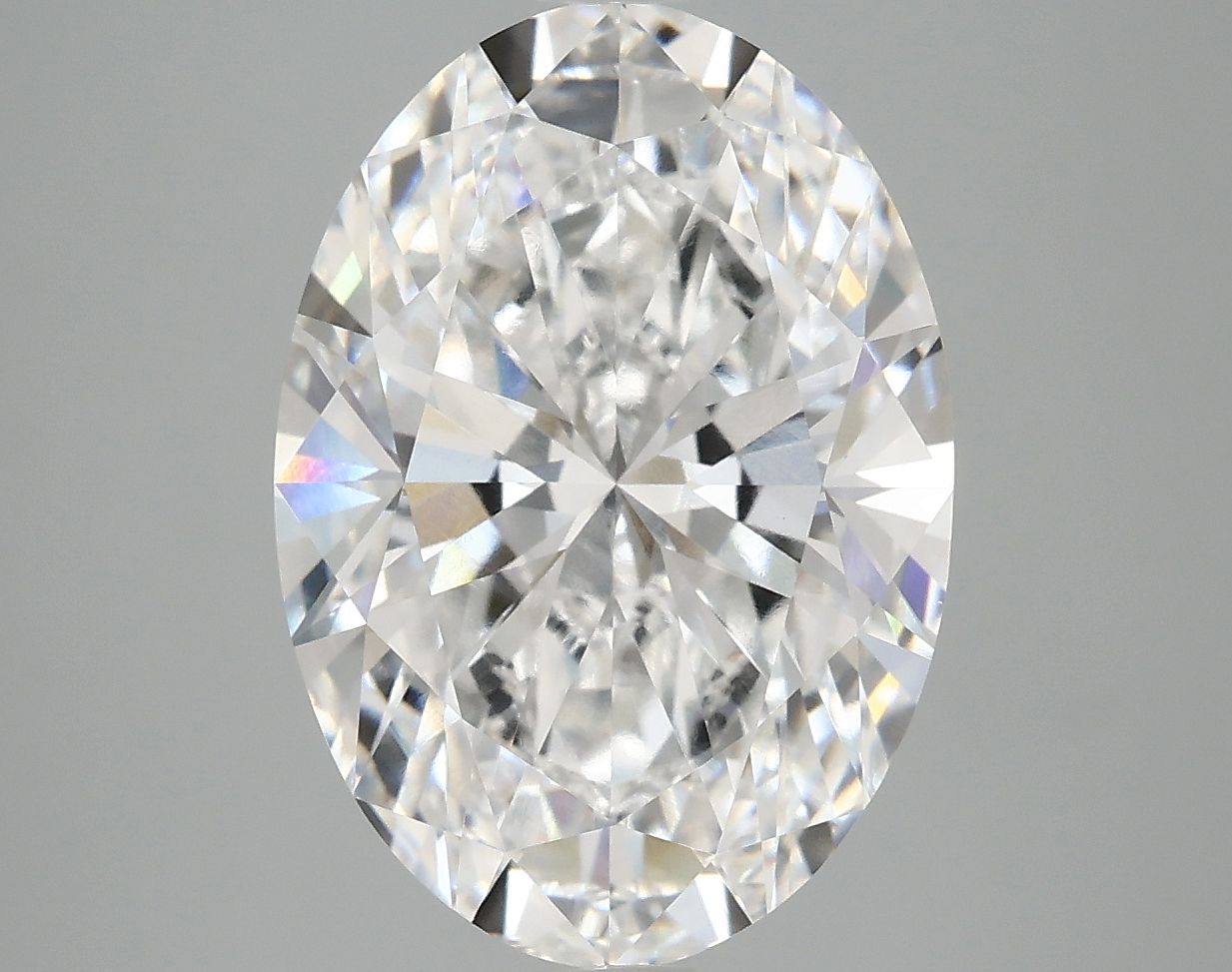 Diamant Ovale 5.10 ct - Couleur E - Pureté VVS2