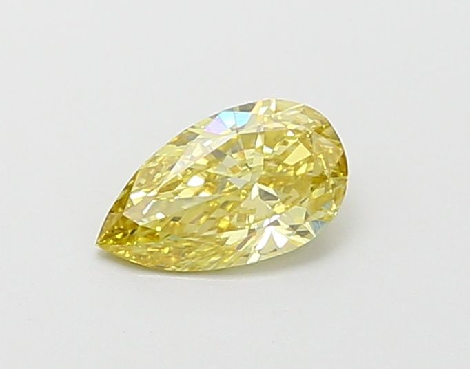 0.5 CT Fancy Intense Yellow PEAR