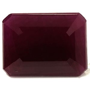 RUBY FACETED 9.23ct RED Deep Red SI REST_OF_AFRICA NONE