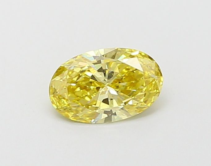 0.5 CT Fancy Vivid Yellow OVAL