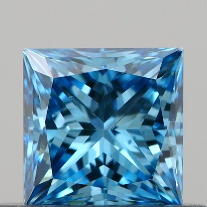 0.28 CT Fancy Vivid Blue PRINCESS