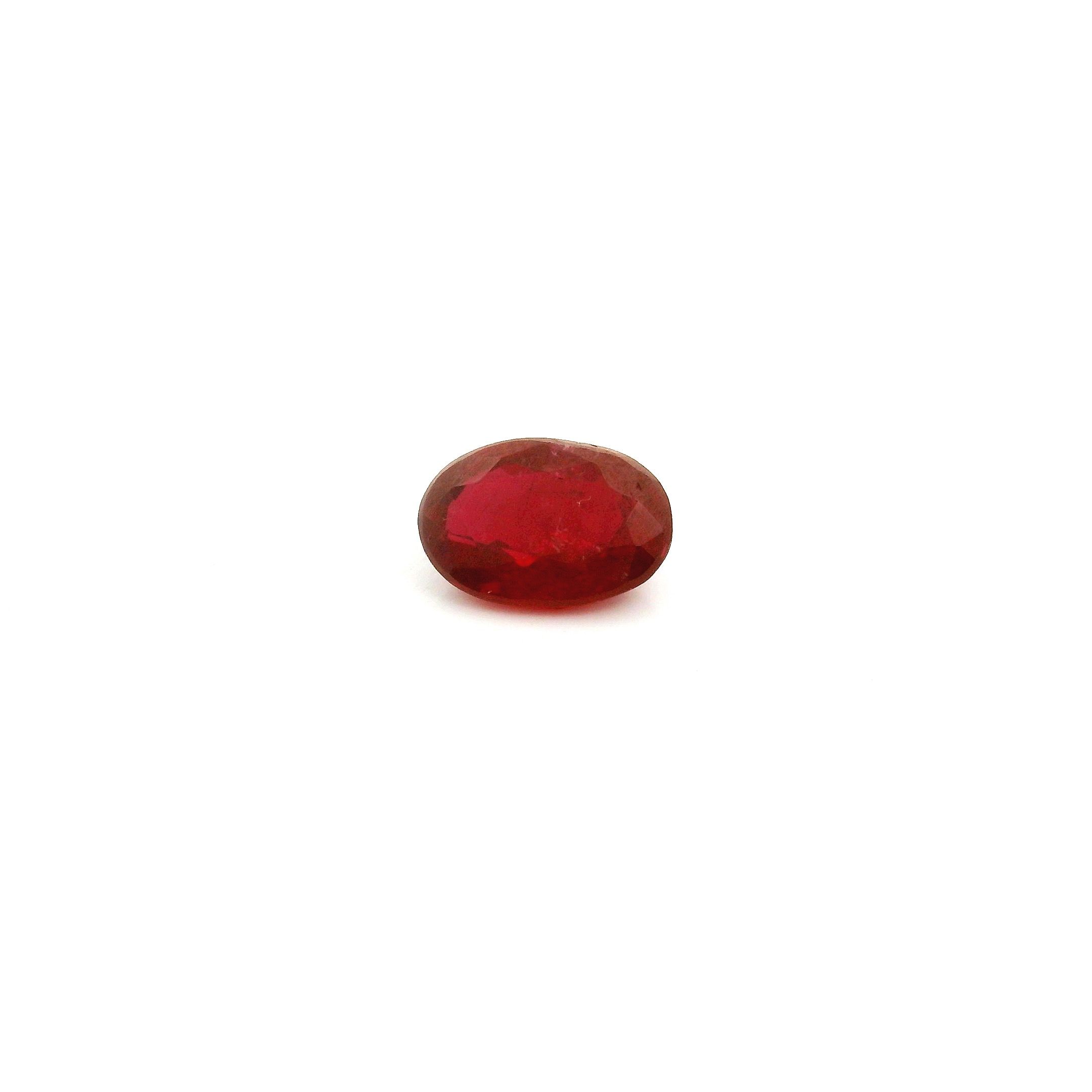 0.52 ct Oval ruby