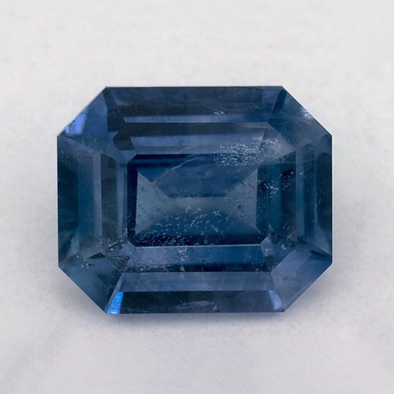Szafir 5,23 ct, niebieski, szlif ośmiokątny