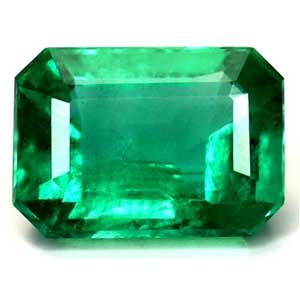 Szmaragd 1,65 ct, zielony, szlif szmaragdowy