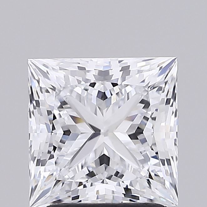 2.03 Carat E VVS2 Princess Lab Diamond