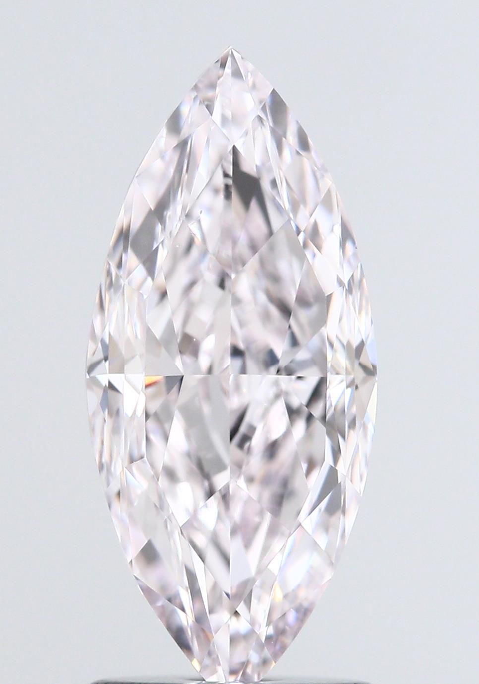 2.01-carat marquise diamond with null color, null cut, and VS2 clarity.