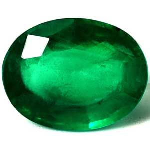 Szmaragd 3,23 ct, zielony, szlif owalny