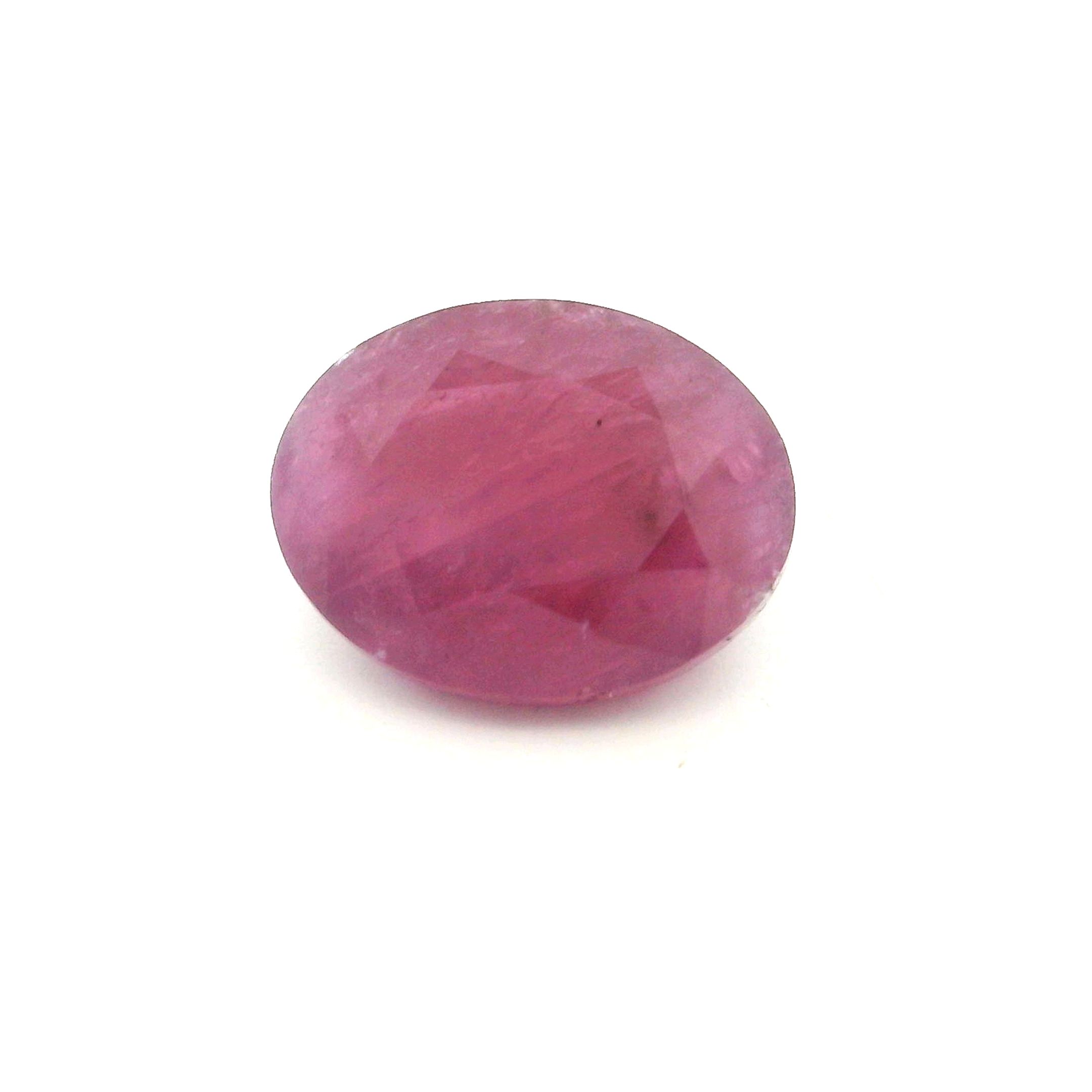 Rubin 3,00 ct, czerwony, szlif owalny