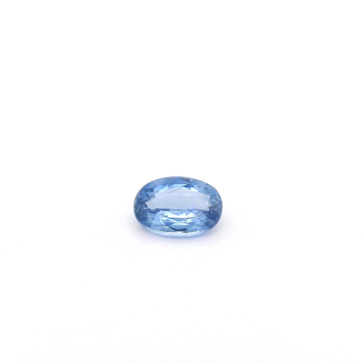 SAPPHIRE FACETED 0.65ct BLUE Medium intense EC SRILANKA HEATED
