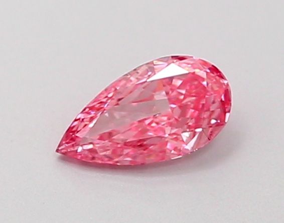 0.22 CT Fancy Vivid Pink PEAR