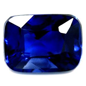 Szafir 1,72 ct, niebieski, szlif cushion