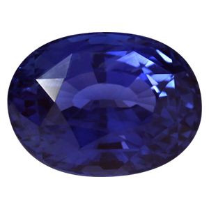 Szafir 15,82 ct, niebieski, szlif owalny