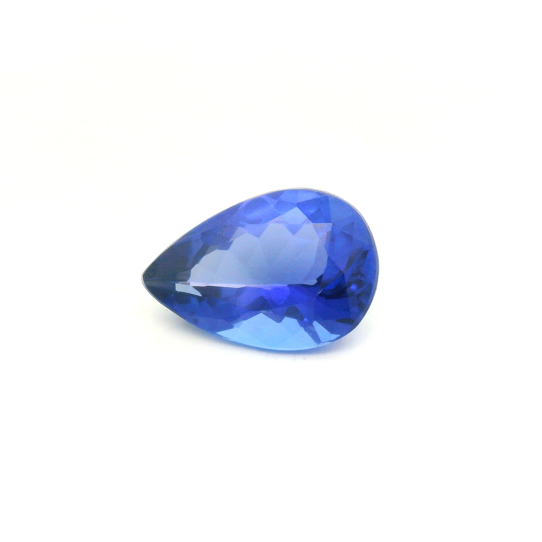 3.28 ct Pear Tanzanite