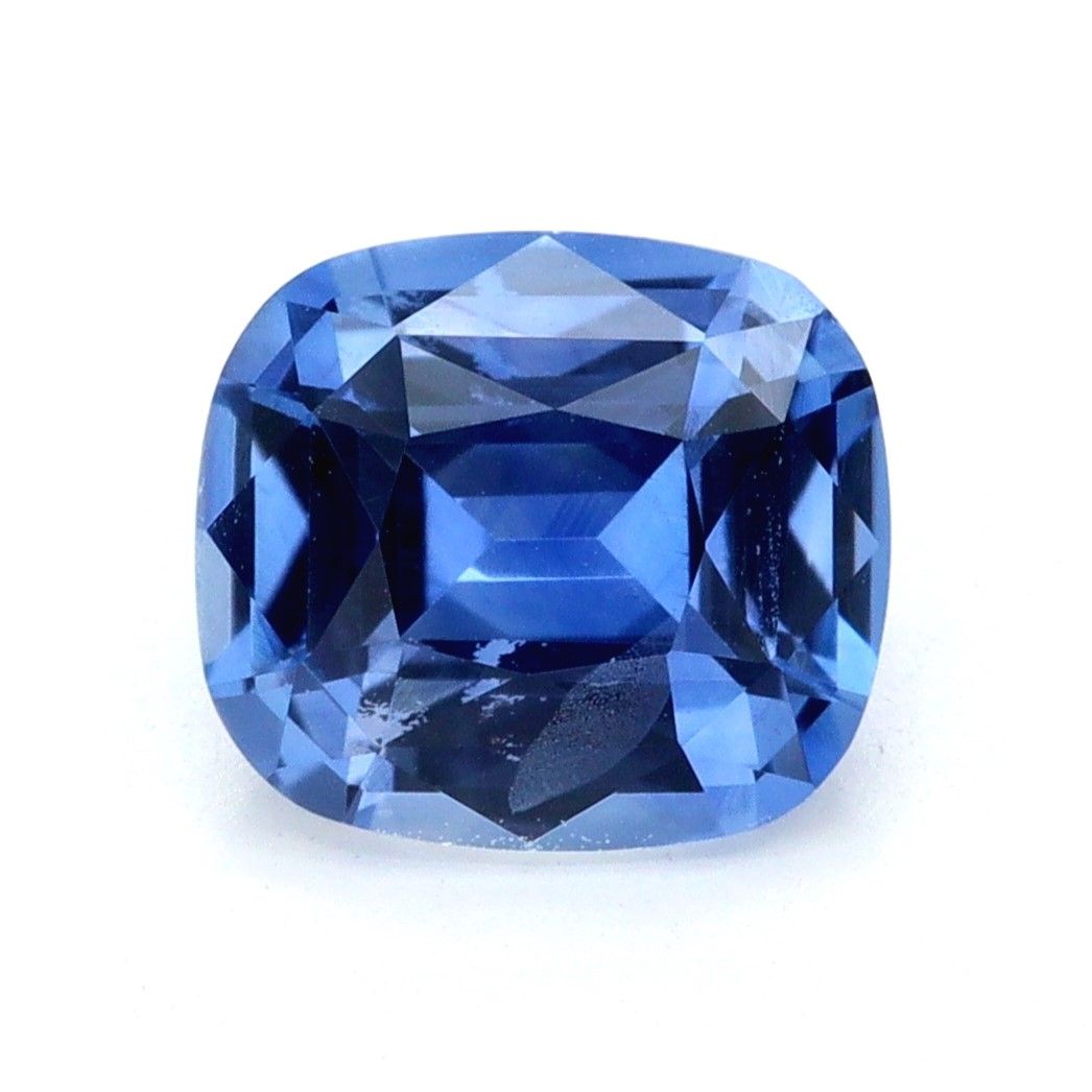 SAPPHIRE FACETED 1.3ct BLUE BLUE EC SRILANKA HEATED