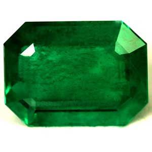 Szmaragd 3,24 ct, zielony, szlif szmaragdowy