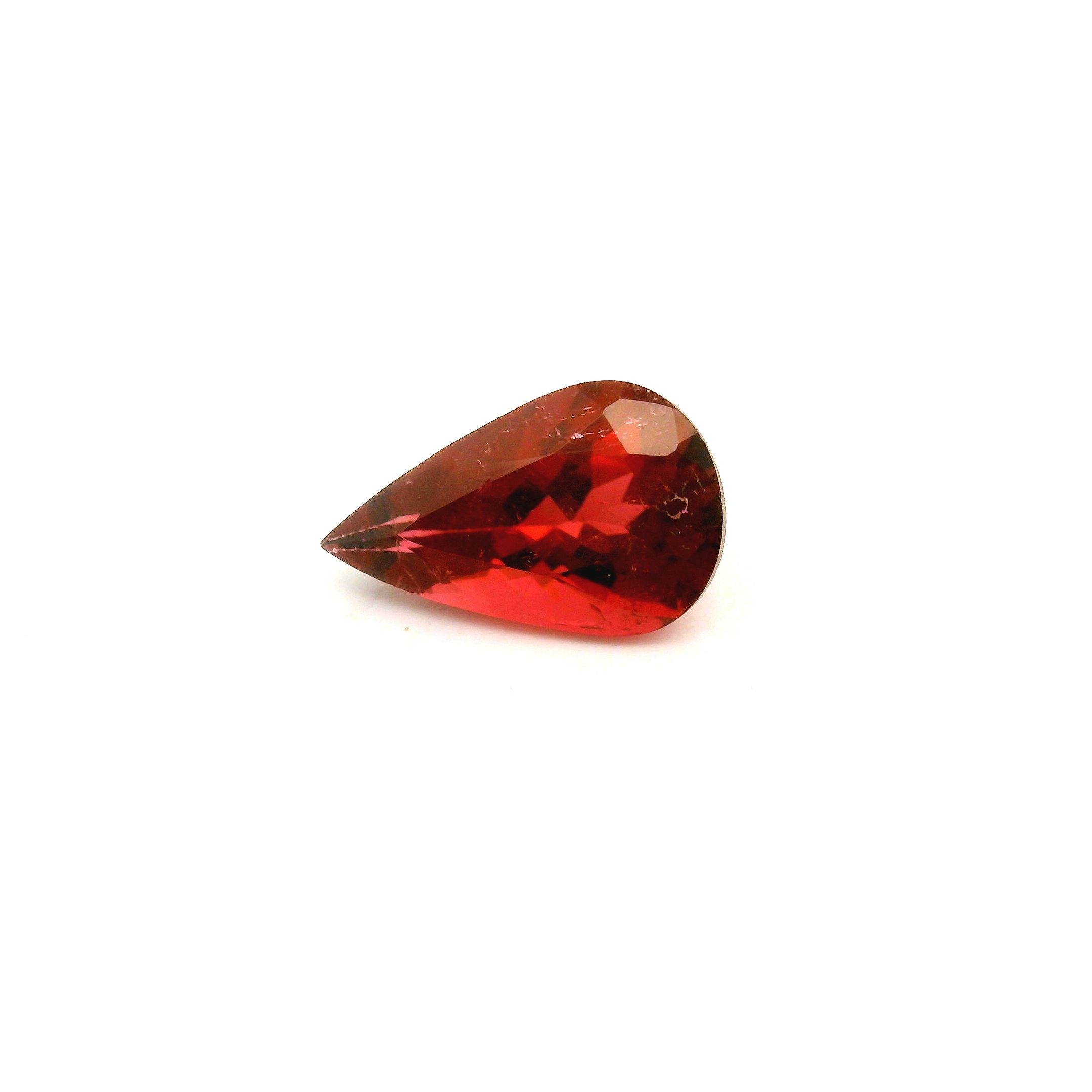 Turmalin 1,15 ct, różowy, szlif gruszka