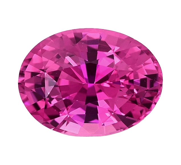 SAPPHIRE FACETED 1.31ct PINK Pink EC MADAGASCAR NONE