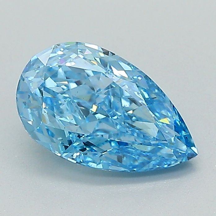 1.19 CT Fancy Vivid Blue PEAR