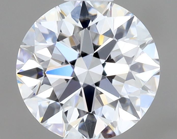 ROUND 0.6ct F VVS2 EX EX EX MED